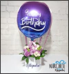 GLOBO DE LUJO MORADO