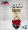 AMOR Y AMISTAD DELUXE ROSE CORAZON