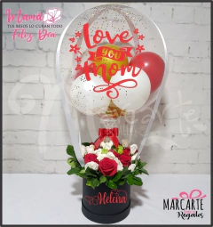 GLOBO DE LUJO ROJO MAMÁ
