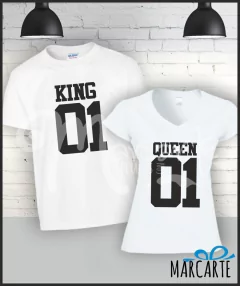 Camisetas Para Parejas Vinilo Textil