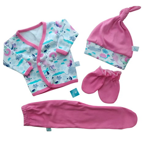 Ajuar 4 Piezas - Zoo Chicle - comprar online