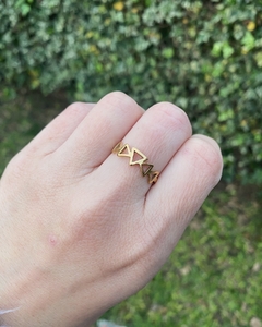 Anillo triángulos