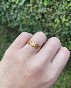 Anillo florcitas