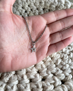 Collar estrella strass