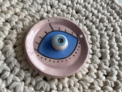 Ojo turco rosa dibujo
