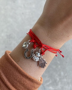 Pulsera hilo dije colgante