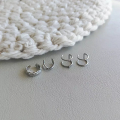 Aro a presión doble con strass - comprar online