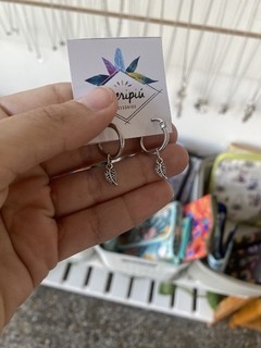 Argollitas con mini hojitas