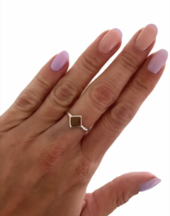 Anillo rombo