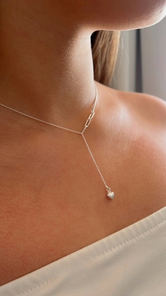 Collar Corbatero Salma (ACERO B)