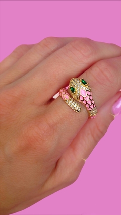 Anillo snake rose en internet