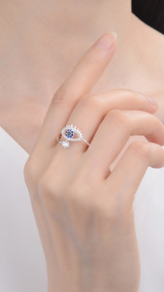 Anillo eye blue - comprar online