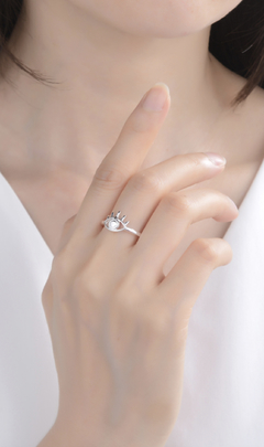 Anillo ojito talle 7 - CHESCA ACCESORIOS