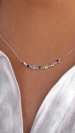 Collar 7 chakras horizontal en internet