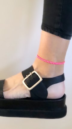 TOBILLERA FUCSIA