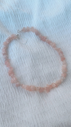 Choker cuarzo rosa en internet