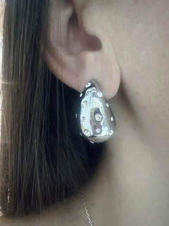 Aros shiny drops plata en internet
