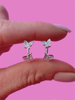 Media argolla butterfly - CHESCA ACCESORIOS
