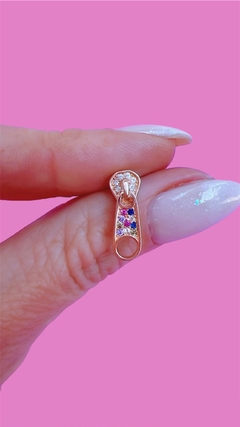 Solitario zipper multicolor rose en internet