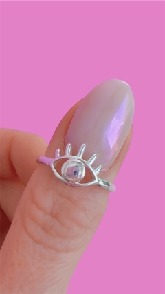 Anillo ojito talle 7