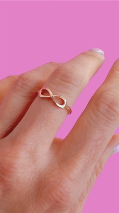 Anillo infinito rose - comprar online