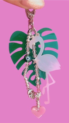 Llavero flamingo