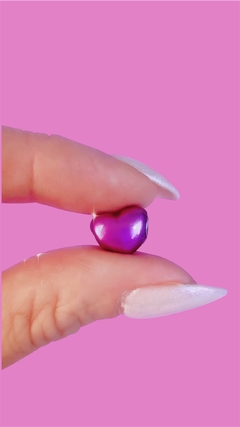Charm corazón violeta - comprar online