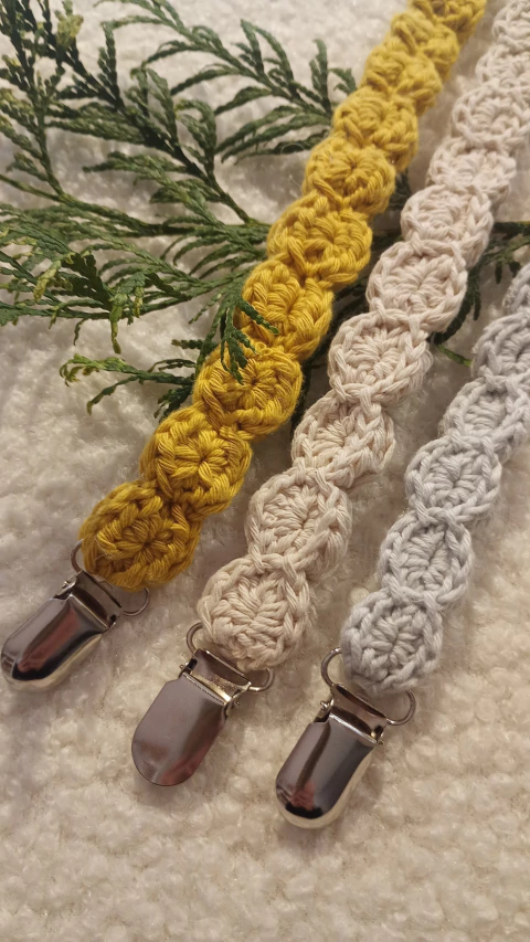 Portachupetes crochet en internet