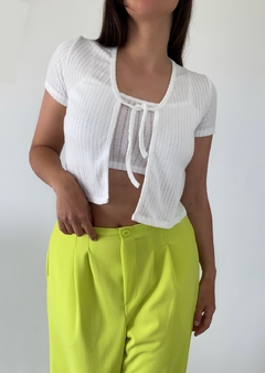 Conjunto Ayko (Beige) - Saquito y top