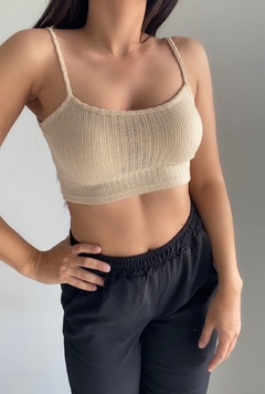 Imagen de Conjunto Ayko (Beige) - Saquito y top