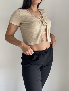 Conjunto Ayko (Beige) - Saquito y top - Omani