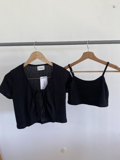 Conjunto Ayko (Beige) - Saquito y top - comprar online