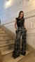 Palazo Print Party Negro - comprar online
