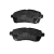 N1465 - COBREQ PASTILHA DE FREIO DIANTEIRO FIESTA/KA - comprar online