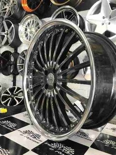 Roda Tsuya Connect 20'x8 - 4x100 Cromoblack 12x Sem Juros - comprar online
