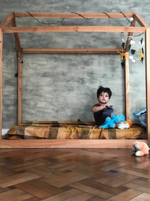 Cama casita Lala Montessori