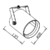 CABEZAL LUPE BLANCO ALUMINIO AR111 en internet