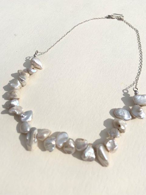 Collar Aware - Perlas naturales