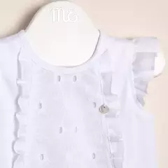 Body de jersey de algodón combinado con broderie Juli Articulo: 43011409 - comprar online