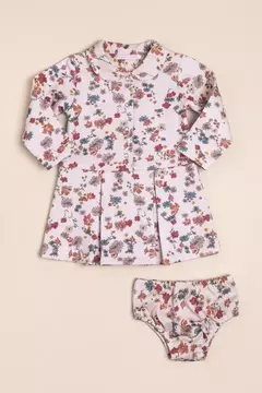 Vestido en rustico estampado exclusivo Alessia Articulo: 44061419E - comprar online