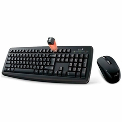 Kit Teclado y Mouse Genius Km-8100 Wls Bk