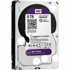 Hard Disk WD Purple 6TB 64MB Sata III - comprar online