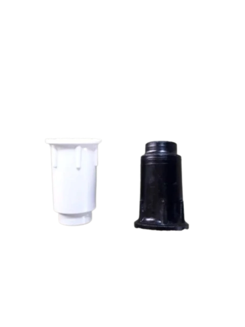 10 Portalamparas Mignon Rosca E14 Blanco/negro Envios a Todo el Pais!!! - comprar online