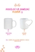 Caneca A gente nasce, cresce