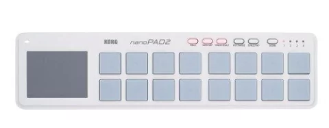 Korg Nano Pad 2 Mini Controlador Midi Usb Blanco
