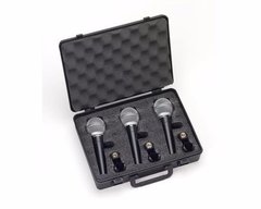 Microfono Dinamico Samson R21set De 3 Con Maletin Envios - comprar online