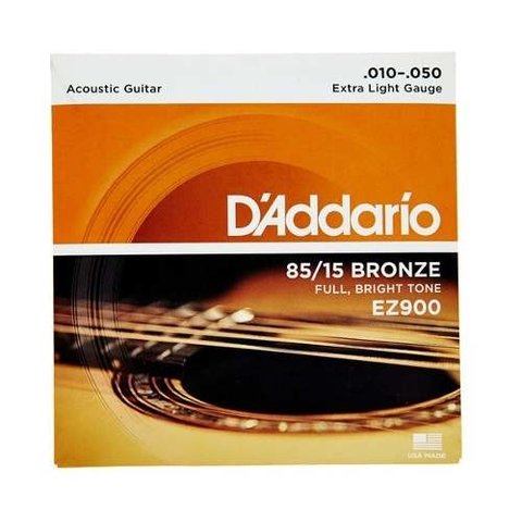 Encordado Cuerdas Daddario Guitarra Acustica Ez900 010 Envio