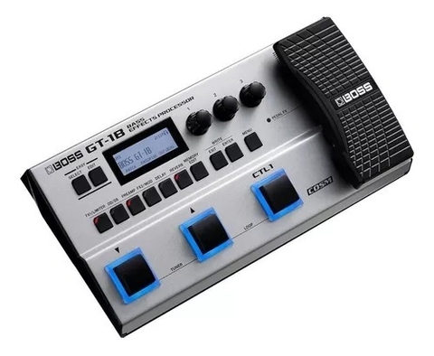 Pedal De Efecto Boss Bass Effects Processor Gt-1b Gris - comprar online