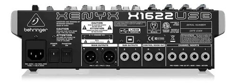 Consola Behringer X1622usb Xenyx De Mezcla - comprar online