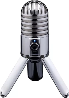 Micrófono Samson Meteor Mic Condensador Cardioide Color Chro en internet